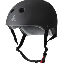 Triple 8 The Certified Sweatsaver Skateboard Helmet + 187 Pro Skateboard Knee Pads- Helmets|Helmets