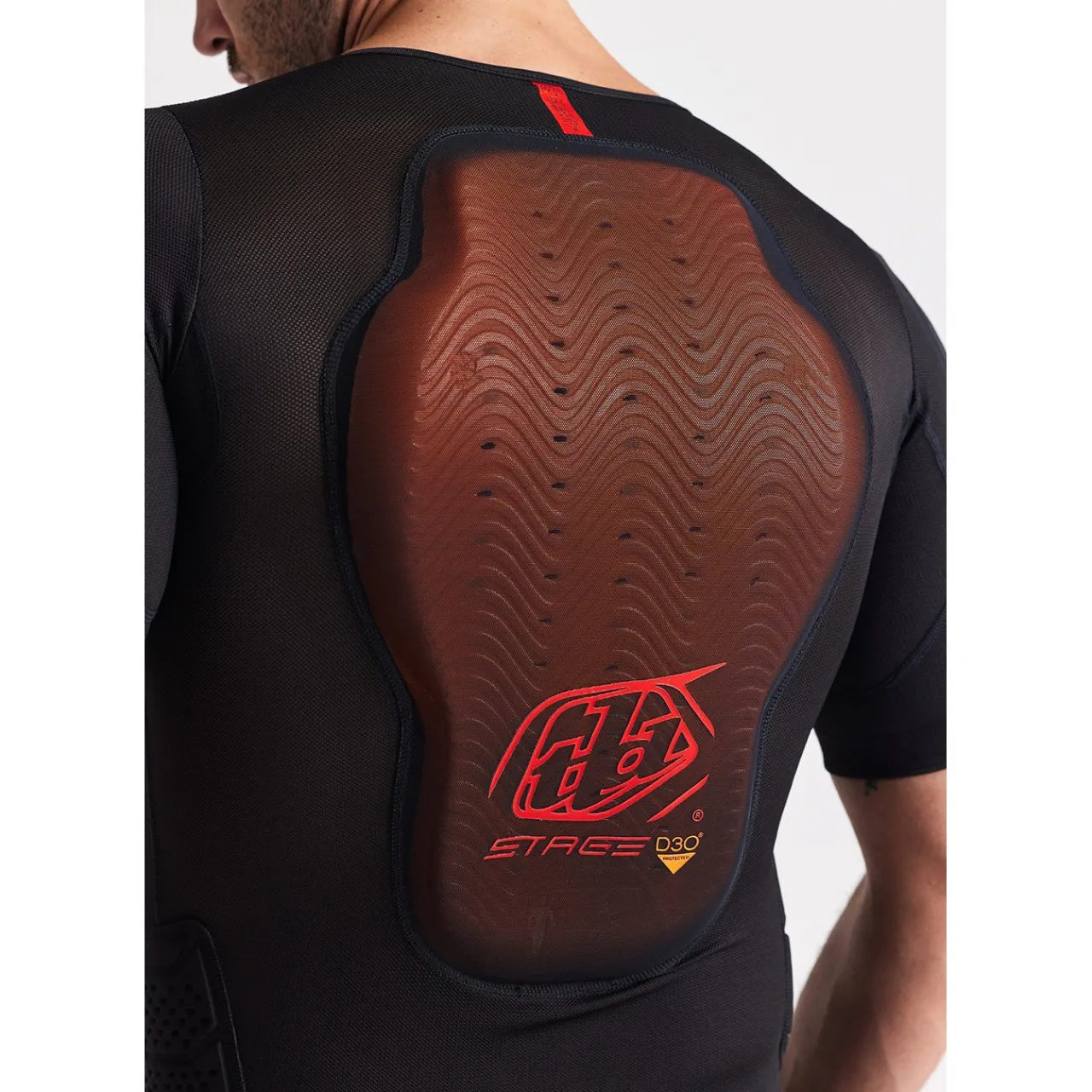 Troy Lee Designs Stage Ghost D3O Short-Sleeve Baselayer- Pads & Body Armor