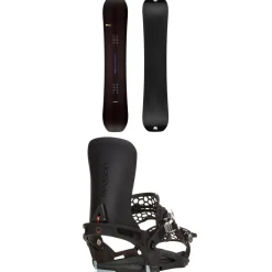 United Shapes Object Snowboard + Season Universal Snowboard Bindings 2025- Snowboards With Bindings|Snowboard Packages