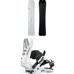United Shapes Transmission Snowboard + Union Atlas Pro Snowboard Bindings 2025- Snowboards With Bindings|Snowboard Packages