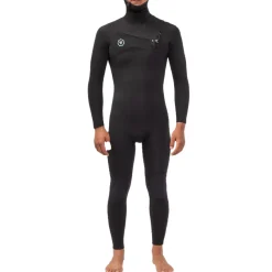 Vissla 7 Seas 4/3 Chest Zip Hooded Wetsuit- Full|Wetsuits