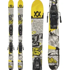 Völkl Revolt Jr Urban Skis + vMotion 7.0 Jr Bindings - Kids' 2025-Kids Skis|Kids Ski Packages