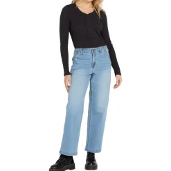 Volcom 1991 Stone Low Rise Pants - Women's-Women Casual Clothing|Jeans & Pants