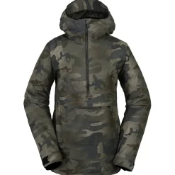 Volcom Ashfield Pullover + Wilding Pants - Women's 2024-Women Snow Clothing|Jacket & Pant Sets