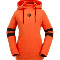 Volcom Banded Hoodie - Women's-Women Casual Clothing|Sweatshirts & Fleece