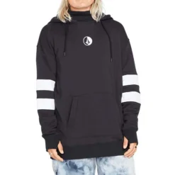 Volcom Banded Hoodie - Women's-Women Casual Clothing|Sweatshirts & Fleece