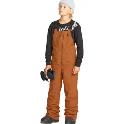 Volcom Barkley Insulated Bibs - Kids'-Kids Girls Snow Clothing|Boys Snow Clothing