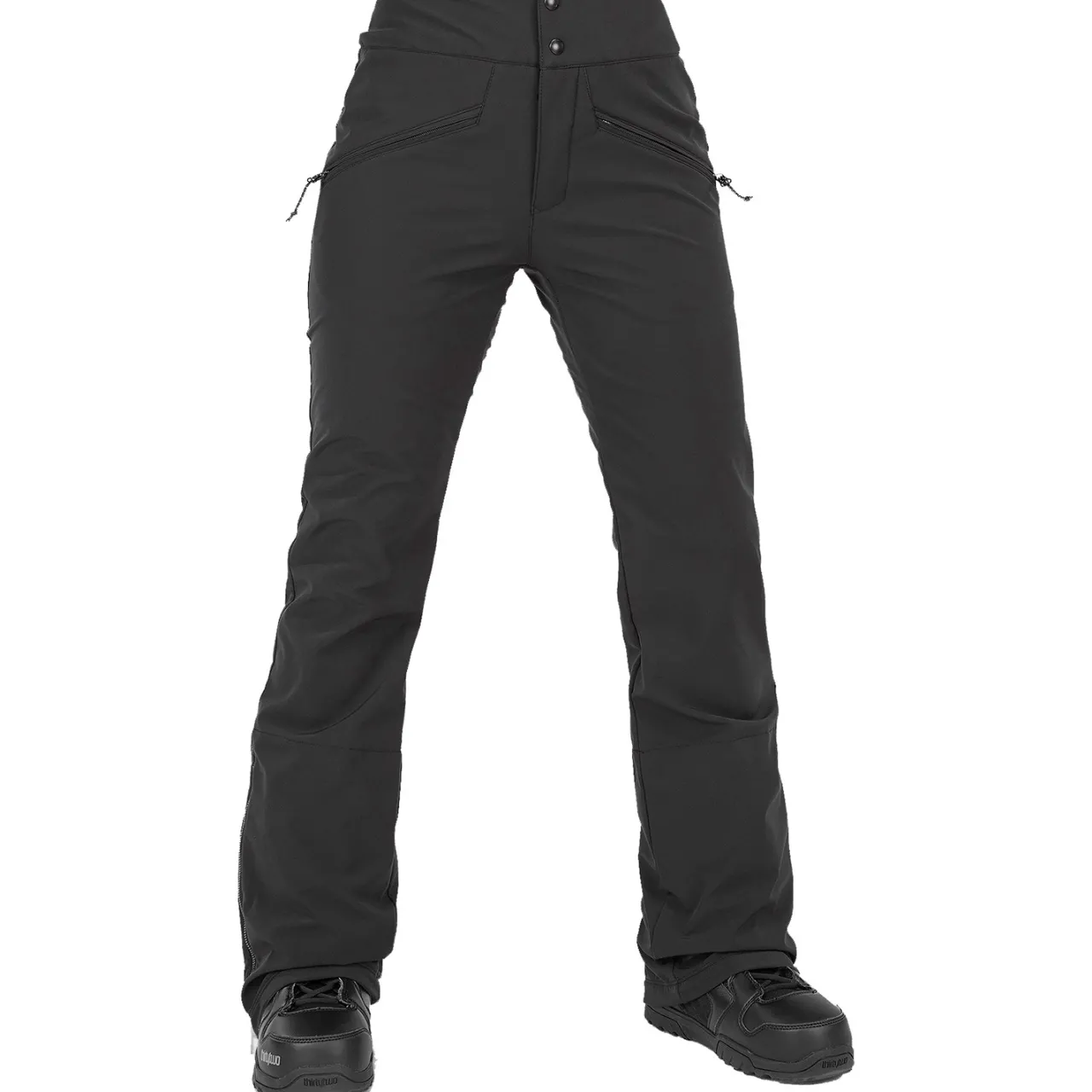 Volcom Battle Stretch High Rise Pants - Women's-Women Snow Clothing|Snowboard Pants & Bibs