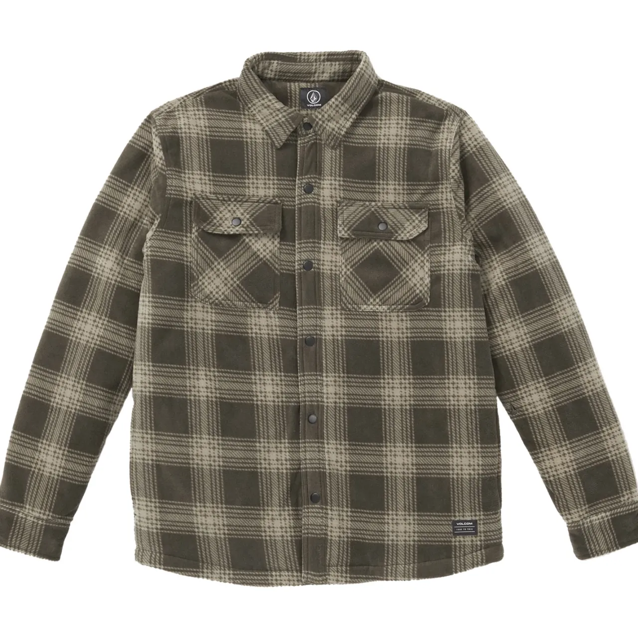 Volcom Bowered Fleece Long-Sleeve Shirt - Men's- Casual Clothing|Shirts