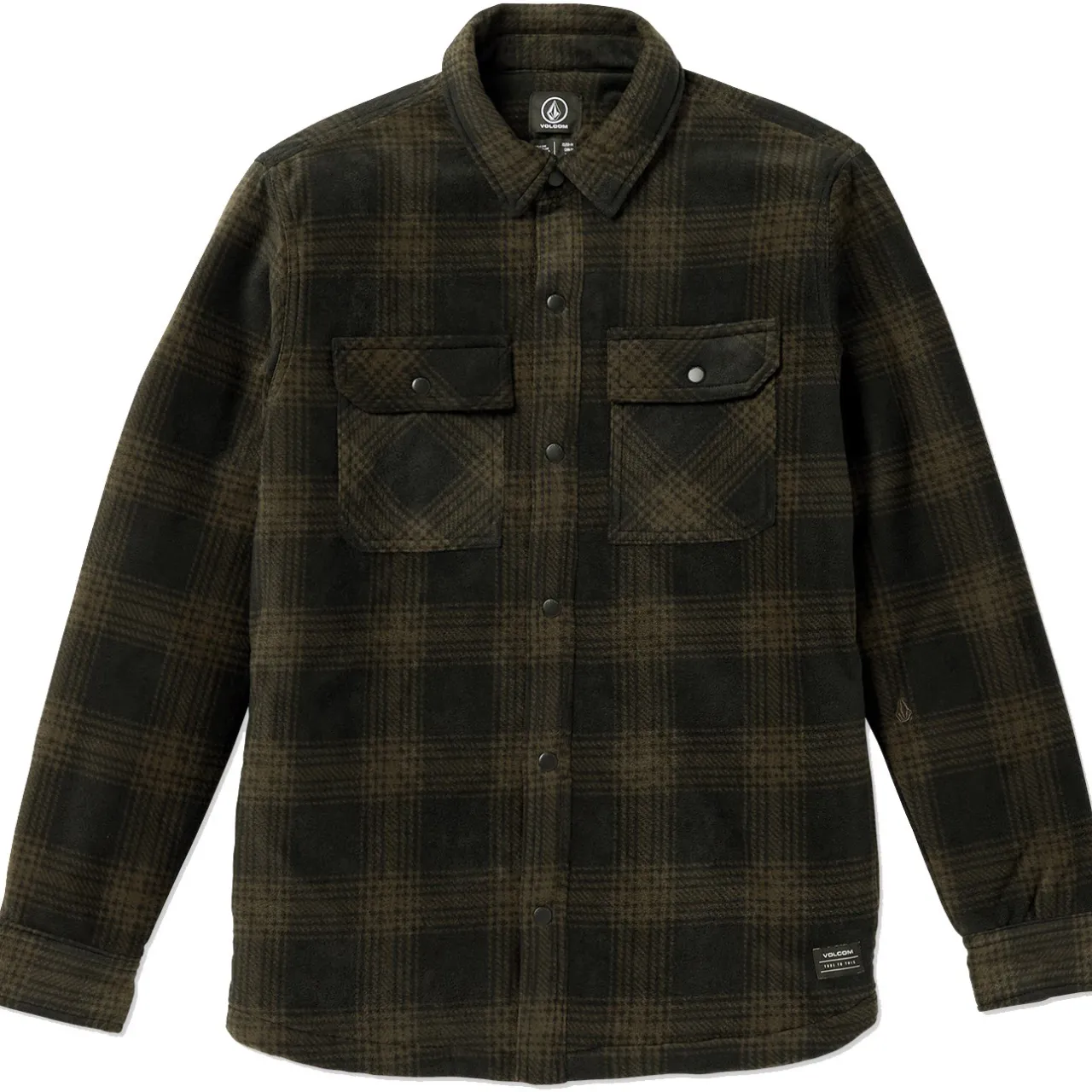 Volcom Bowered Fleece Long-Sleeve Shirt - Men's- Casual Clothing|Shirts