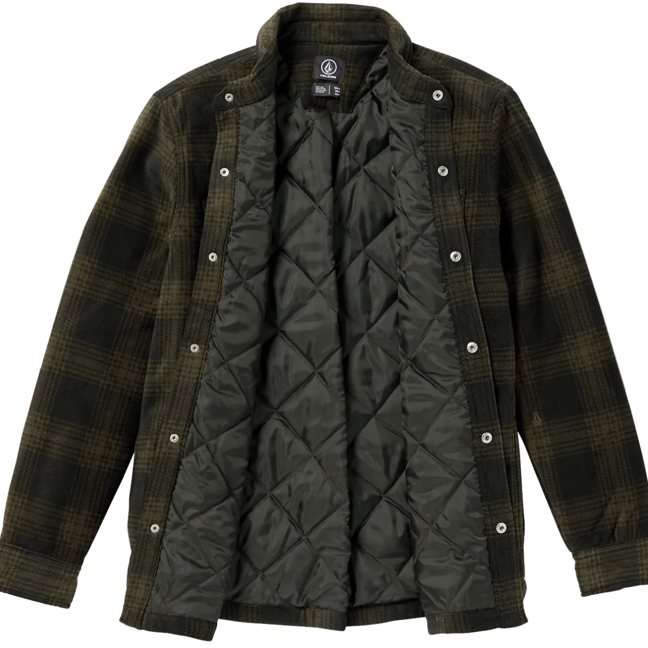 Volcom Bowered Fleece Long-Sleeve Shirt - Men's- Casual Clothing|Shirts