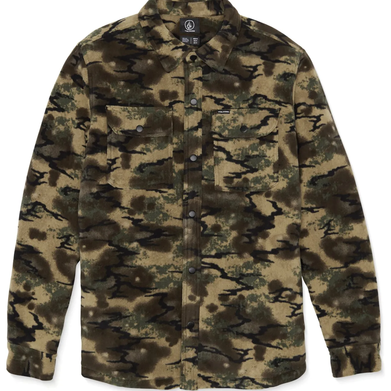 Volcom Bowered Fleece Long-Sleeve Shirt - Men's- Casual Clothing|Shirts