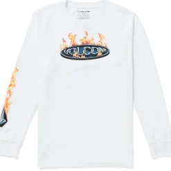 Volcom Combust Long-Sleeve T-Shirt - Men's- Casual Clothing|T-Shirts