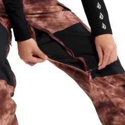 Volcom Creston 3D Stretch Bib Pants - Women's-Women Snow Clothing|Snowboard Pants & Bibs