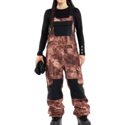Volcom Creston 3D Stretch Bib Pants - Women's-Women Snow Clothing|Snowboard Pants & Bibs