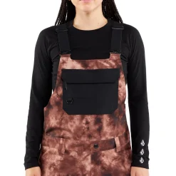 Volcom Creston 3D Stretch Bib Pants - Women's-Women Snow Clothing|Snowboard Pants & Bibs