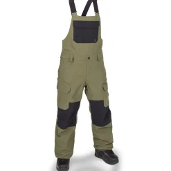 Volcom Creston 3D Stretch Bibs - Women's-Women Snow Clothing|Snowboard Pants & Bibs
