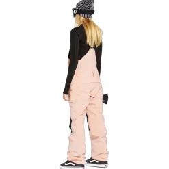 Volcom Creston 3D Stretch Bibs - Women's-Women Snow Clothing|Snowboard Pants & Bibs