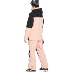 Volcom Creston 3D Stretch Bibs - Women's-Women Snow Clothing|Snowboard Pants & Bibs