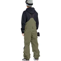 Volcom Creston 3D Stretch Bibs - Women's-Women Snow Clothing|Snowboard Pants & Bibs