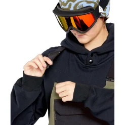 Volcom Creston 3D Stretch Bibs - Women's-Women Snow Clothing|Snowboard Pants & Bibs