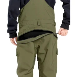 Volcom Creston 3D Stretch Bibs - Women's-Women Snow Clothing|Snowboard Pants & Bibs