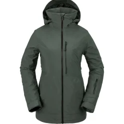 Volcom 3D Stretch GORE-TEX Jacket + Elm Bibs - Women's 2024-Women Snow Clothing|Jacket & Pant Sets