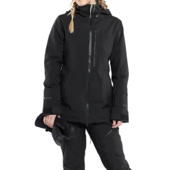 Volcom 3D Stretch GORE-TEX Jacket + Elm Bibs - Women's 2024-Women Snow Clothing|Jacket & Pant Sets