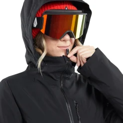 Volcom 3D Stretch GORE-TEX Jacket + Elm Bibs - Women's 2024-Women Snow Clothing|Jacket & Pant Sets