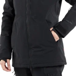 Volcom 3D Stretch GORE-TEX Jacket + Elm Bibs - Women's 2024-Women Snow Clothing|Jacket & Pant Sets