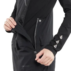 Volcom 3D Stretch GORE-TEX Jacket + Elm Bibs - Women's 2024-Women Snow Clothing|Jacket & Pant Sets