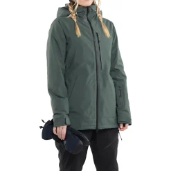 Volcom 3D Stretch GORE-TEX Jacket + Elm Bibs - Women's 2024-Women Snow Clothing|Jacket & Pant Sets