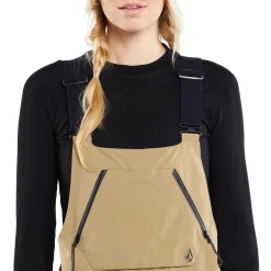 Volcom 3D Stretch GORE-TEX Jacket + Elm Bibs - Women's 2024-Women Snow Clothing|Jacket & Pant Sets