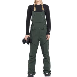 Volcom 3D Stretch GORE-TEX Jacket + Elm Bibs - Women's 2024-Women Snow Clothing|Jacket & Pant Sets