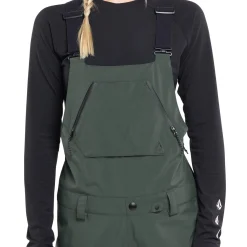 Volcom 3D Stretch GORE-TEX Jacket + Elm Bibs - Women's 2024-Women Snow Clothing|Jacket & Pant Sets