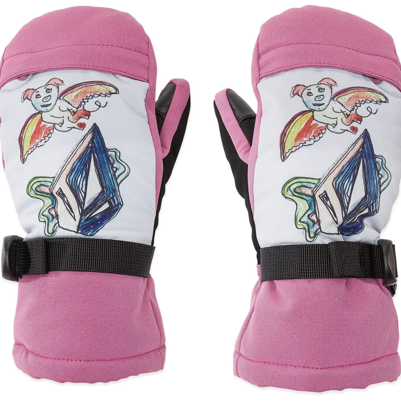 Volcom Day Saver Mittens - Kids'-Women/Kids Kids Gloves & Mittens|Gloves & Mittens