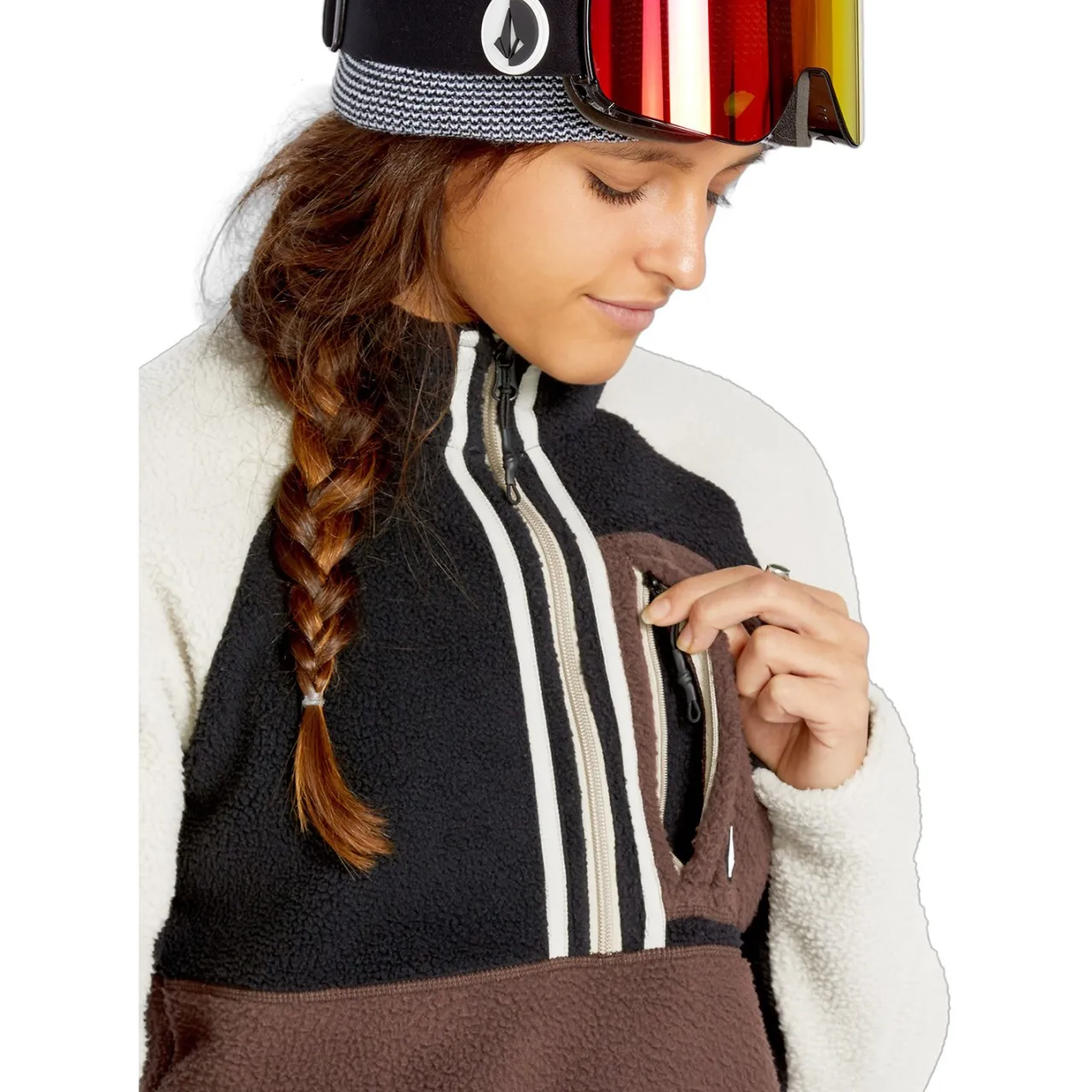 Volcom Demi Half-Zip Fleece - Women's-Women Casual Clothing|Snow Clothing