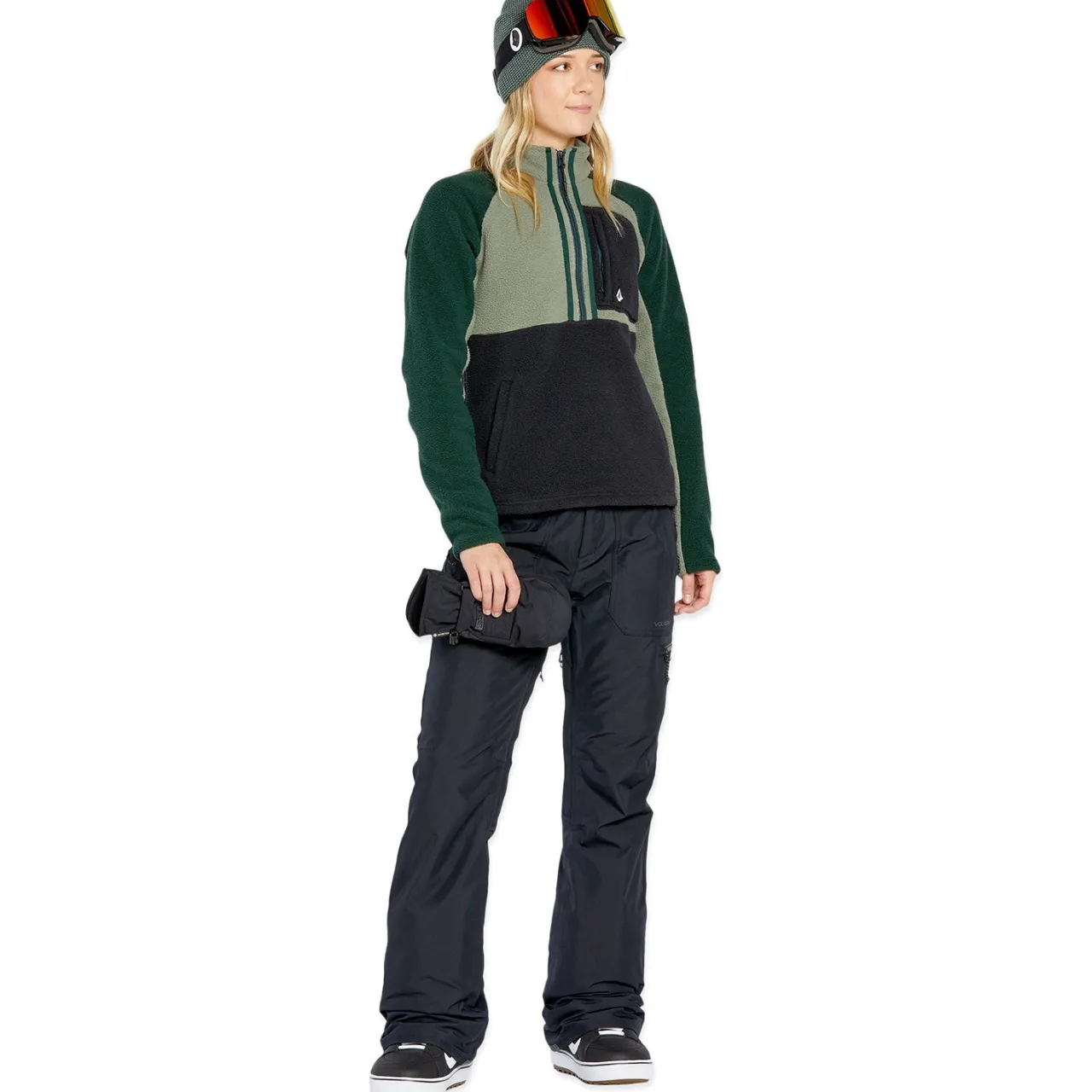 Volcom Demi Half-Zip Fleece - Women's-Women Casual Clothing|Snow Clothing