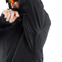 Volcom Ell Insulated GORE-TEX Jacket + VS 3L Stretch GORE-TEX Bibs- Women's 2024-Women Snow Clothing|Jacket & Pant Sets