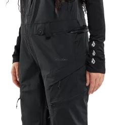 Volcom Ell Insulated GORE-TEX Jacket + VS 3L Stretch GORE-TEX Bibs- Women's 2024-Women Snow Clothing|Jacket & Pant Sets