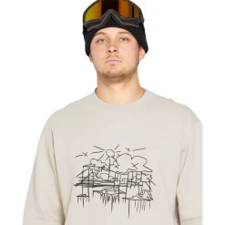 Volcom Essential Crew - Men's- Casual Clothing|Snow Clothing