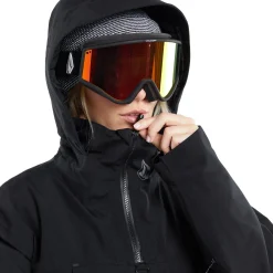 Volcom Fern Insulated GORE-TEX Pullover + Swift Bibs - Women's 2024-Women Snow Clothing|Jacket & Pant Sets