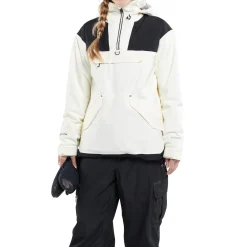 Volcom Fern Insulated GORE-TEX Pullover + Swift Bibs - Women's 2024-Women Snow Clothing|Jacket & Pant Sets