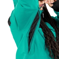 Volcom Fern Insulated GORE-TEX Pullover + Swift Bibs - Women's 2024-Women Snow Clothing|Jacket & Pant Sets