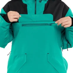 Volcom Fern Insulated GORE-TEX Pullover + Swift Bibs - Women's 2024-Women Snow Clothing|Jacket & Pant Sets
