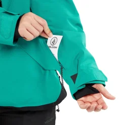 Volcom Fern Insulated GORE-TEX Pullover + Swift Bibs - Women's 2024-Women Snow Clothing|Jacket & Pant Sets