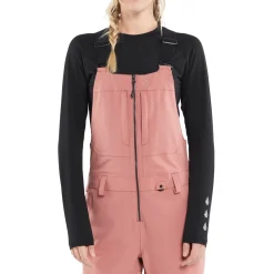 Volcom Fern Insulated GORE-TEX Pullover + Swift Bibs - Women's 2024-Women Snow Clothing|Jacket & Pant Sets