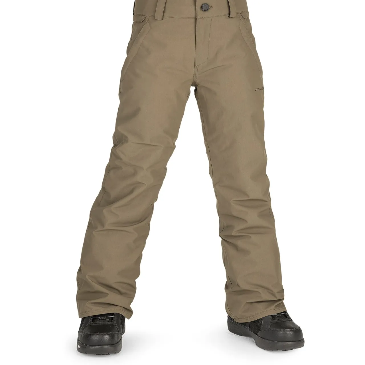 Volcom Freakin Chino Insulated Pants - Boys'-Kids Boys Snow Clothing|Kids Snow Clothing