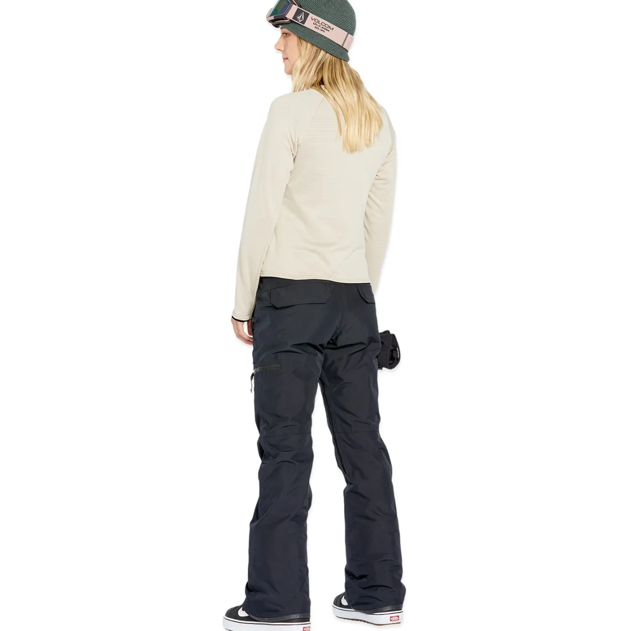 Volcom Gridlock Crew Fleece - Women's-Women Snow Clothing|Mid Layers