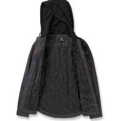 Volcom Hooded Flannel Jacket - Women's-Women Snow Clothing|Mid Layers